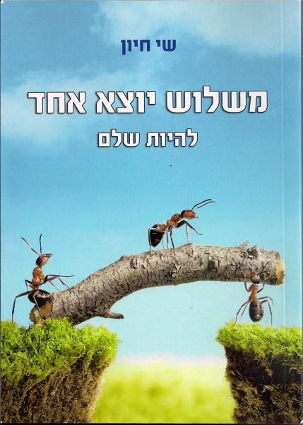 כריכה של הספר "משלוש יוצא אחד" מאת שי חיון