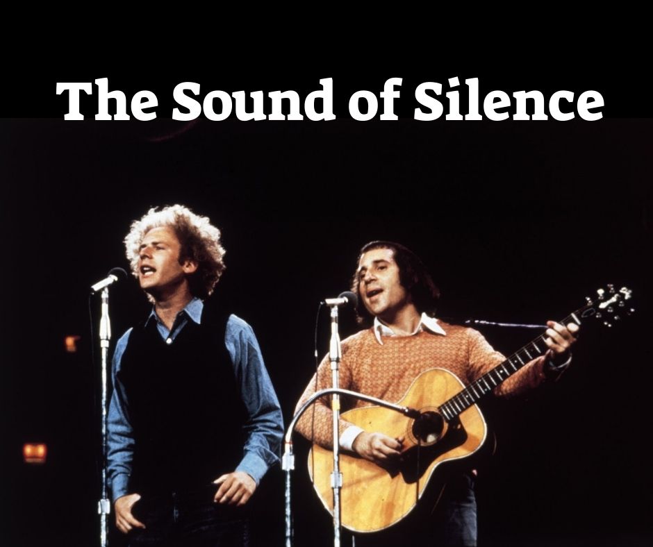 צילום של סיימון וגרפנקל בהופעה: The sound of silence