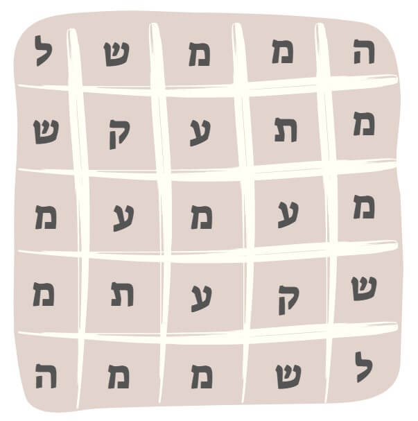 פלינדרום דו־ממדי