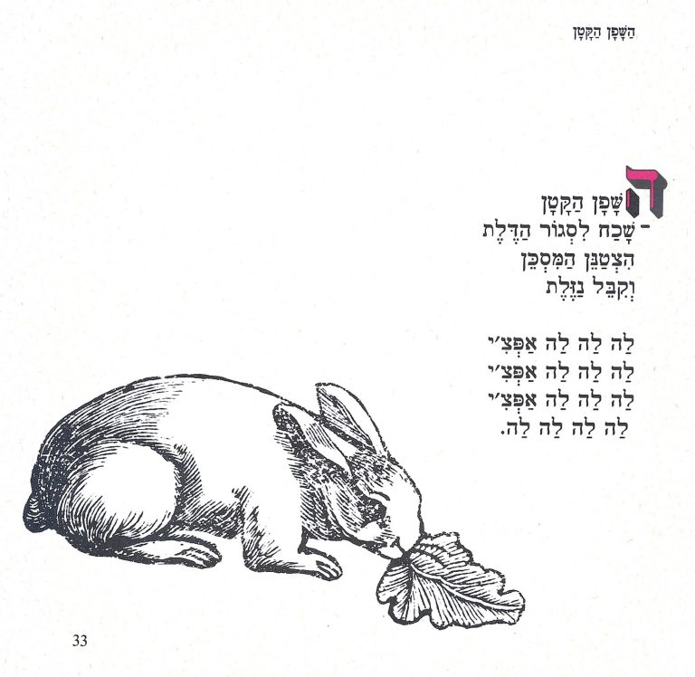 שיר השפן הקטן